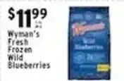 Met Foodmarkets Wyman's fresh frozen wild blueberries offer