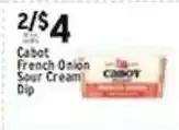 Met Foodmarkets Cabot French Onion Sour Cream Dip offer