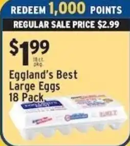 Met Foodmarkets Eggland's Best Large Eggs offer
