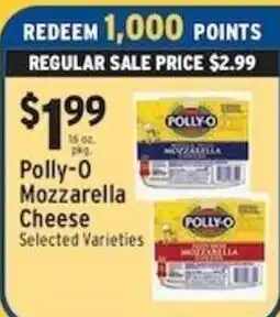 Met Foodmarkets Polly-O Mozzarella Cheese offer