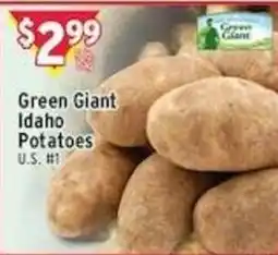 Met Foodmarkets Green Giant Idaho Potatoes offer