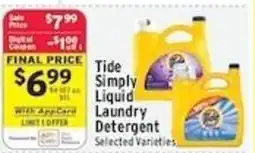 Met Foodmarkets Tide Simply Liquid Laundry Detergent offer