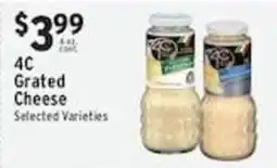 Met Foodmarkets 4C Grated Cheese offer