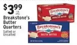 Met Foodmarkets Breakstone's Butter Quarters offer