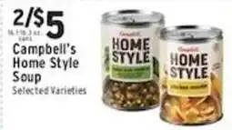 Met Foodmarkets Campbell's Home Style Soup offer