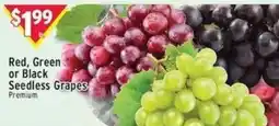 Met Foodmarkets Premium Seedless Grapes offer