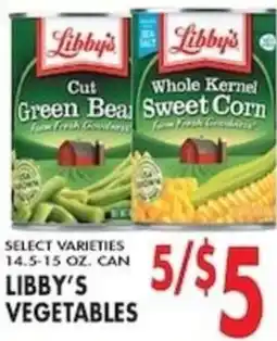 Met Foodmarkets Libby's vegetables offer