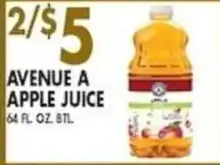 Avenue A Apple Juice