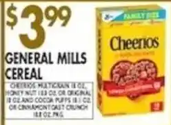 General Mills cereal