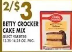 Betty Crocker cake mix