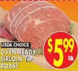 Met Foodmarkets Usda choice oven ready sirloin tip roast offer