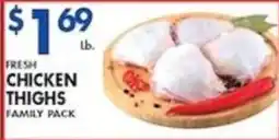 Met Foodmarkets Fresh Chicken Thighs Family Pack offer