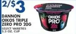 Met Foodmarkets Dannon Oikos Triple Zero Pro 20g offer