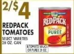 Met Foodmarkets Redpack tomatoes offer