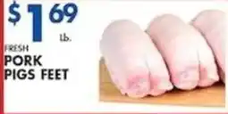 Met Foodmarkets Fresh Pork Pigs Feet offer