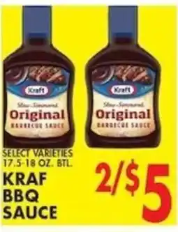Met Foodmarkets Kraft BBQ sauce offer