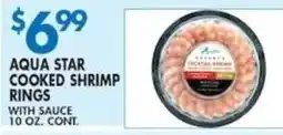 Met Foodmarkets Aqua Star cooked shrimp rings offer