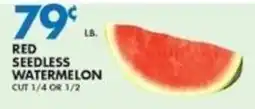 Met Foodmarkets Red seedless watermelon offer