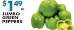 Met Foodmarkets Jumbo Green Peppers offer