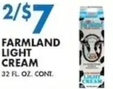 Met Foodmarkets Farmland light cream offer