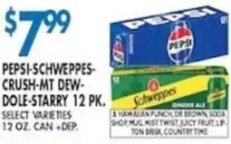 Met Foodmarkets Pepsi-Schweppes-Crush-Mt Dew-Dole-Starrry offer