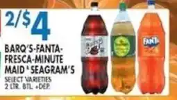 Met Foodmarkets Barq's-Fanta-Fresca-Minute Maid & Seagram's offer