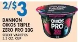 Met Foodmarkets Dannon Oikos Triple Zero Pro 20g offer