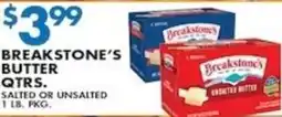 Met Foodmarkets Breakstone's butter qtrs offer