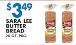 Met Foodmarkets Sara Lee butter bread offer