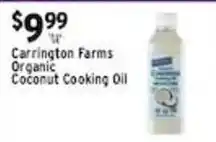 Met Foodmarkets Carrington Farms Organic Coconut Cooking Oil offer