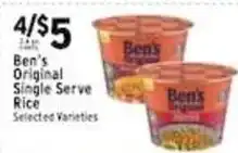 Met Foodmarkets Ben's Original Single Serve Rice offer