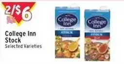 Met Foodmarkets College Inn Stock offer