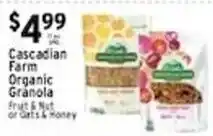 Met Foodmarkets Cascadian Farm Organic Granola offer