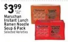 Met Foodmarkets Maruchan instant lunch ramen noodle soup offer