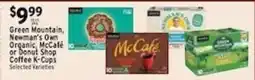 Met Foodmarkets Green Mountain, Newman's Own, Organic, McCafé or Donut Shop Coffee K-Cups offer