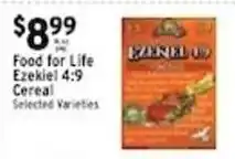 Met Foodmarkets Food for Life Ezekiel 4:9 Cereal offer
