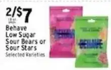 Met Foodmarkets Behave low sugar sour bears or sour stars offer