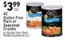 Met Foodmarkets 4c gluten free plain or seasoned crumbs offer
