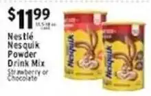 Met Foodmarkets Nestle Nesquik Powder Drink Mix offer