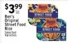Met Foodmarkets Ben's Original Street Food Rice offer