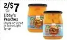 Met Foodmarkets Libby's Peaches offer