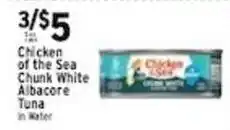 Met Foodmarkets Chicken of the Sea Chunk White Albacore Tuna in Water offer