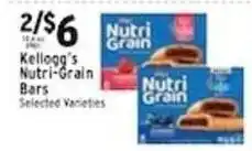 Met Foodmarkets Kellogg's Nutri-Grain Bars offer