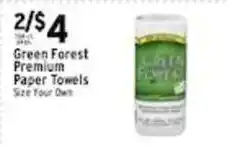 Met Foodmarkets Green Forest Premium Paper Towels offer