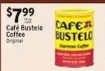 Met Foodmarkets Cafe Bustelo Coffee Original offer