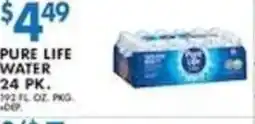 Met Foodmarkets Pure life water 24 pk. offer