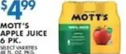 Met Foodmarkets Mott's apple juice offer