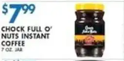 Met Foodmarkets Chock Full O' Nuts Instant Coffee offer