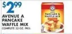 Met Foodmarkets Avenue A Pancake Waffle Mix offer
