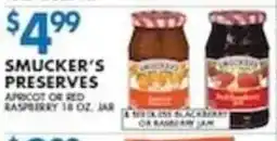 Met Foodmarkets Smucker's preserves offer